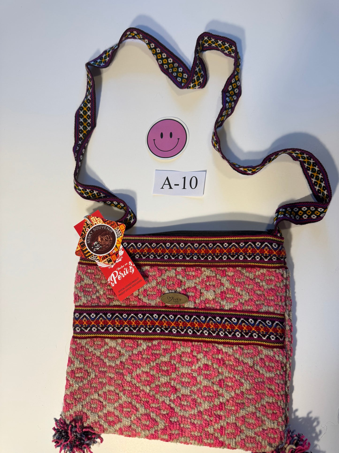 Handwoven Peruvian Shoulder Bag A-10