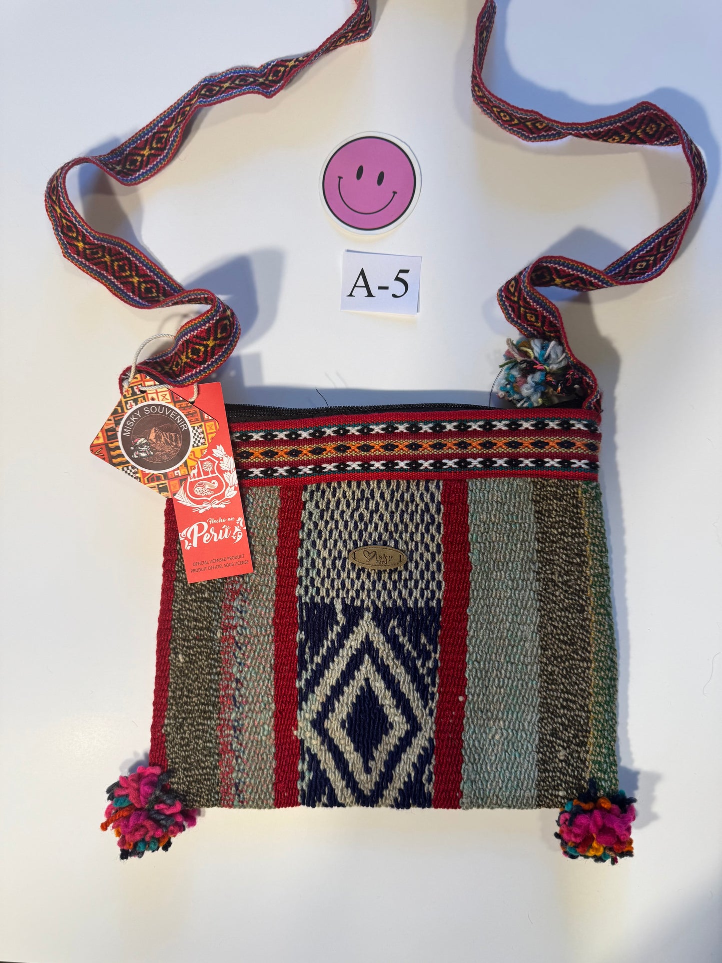 Handwoven Peruvian Shoulder Bag A-5