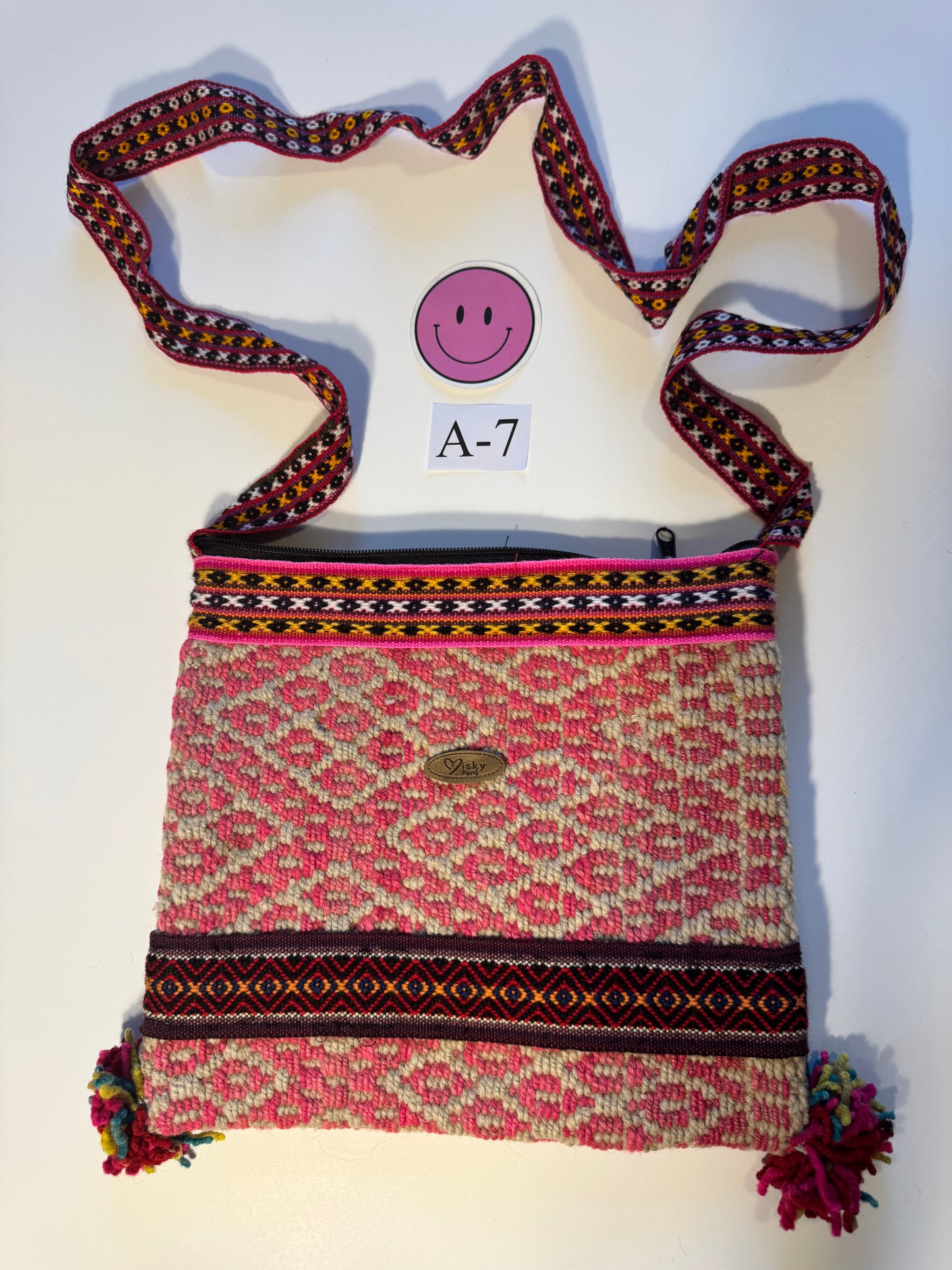 Handwoven Peruvian Shoulder Bag A-7